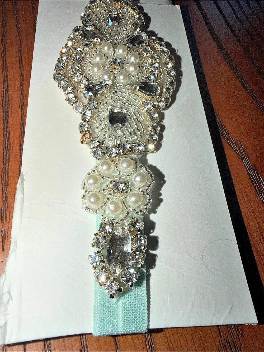 Embellished Rhinestone Hair Accessory - Picture 2 of 4